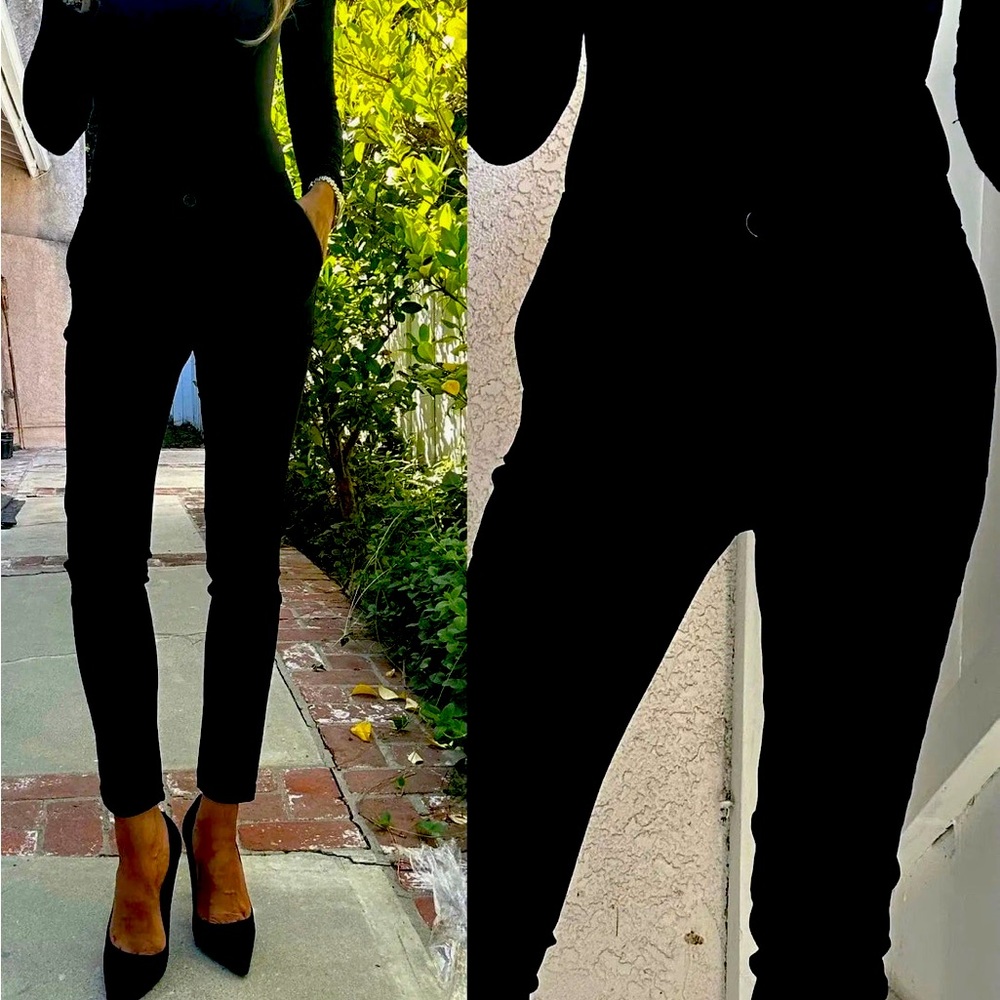 Bevy Flog Belinda Pant in Black.  Size 30